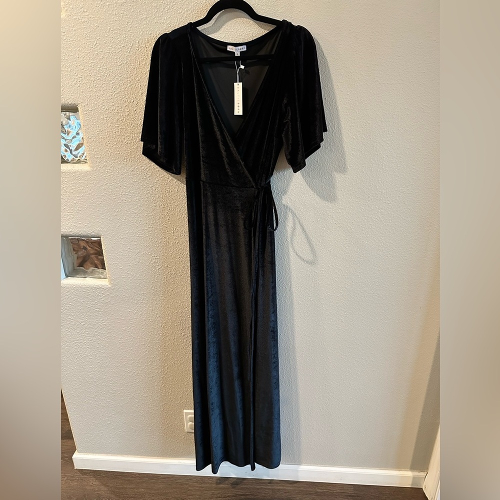 Baltic Born Velvet Wrap Dresss